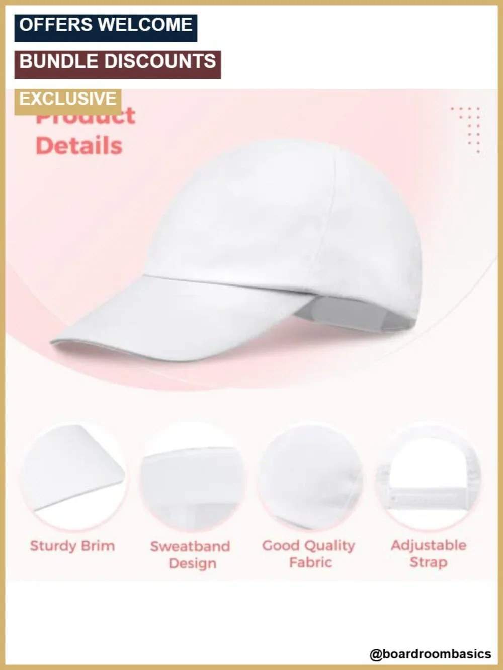 DIY Kids Baseball Cap 30 Pack Blank White Hats for Painting Party Favors